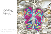 Flip Flops PNG & PSD Mockups, a Product Mockup by mock-ups (Thumbnail 13 of 14)