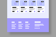 Landing Page Wireframe Template, a Landing Page Template by MightyDesign (Thumbnail 6 of 9)