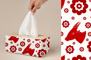 Chinese New Year Seamless Pattern, a Pattern Graphic by Groovy Arts (Thumbnail 4 of 5)