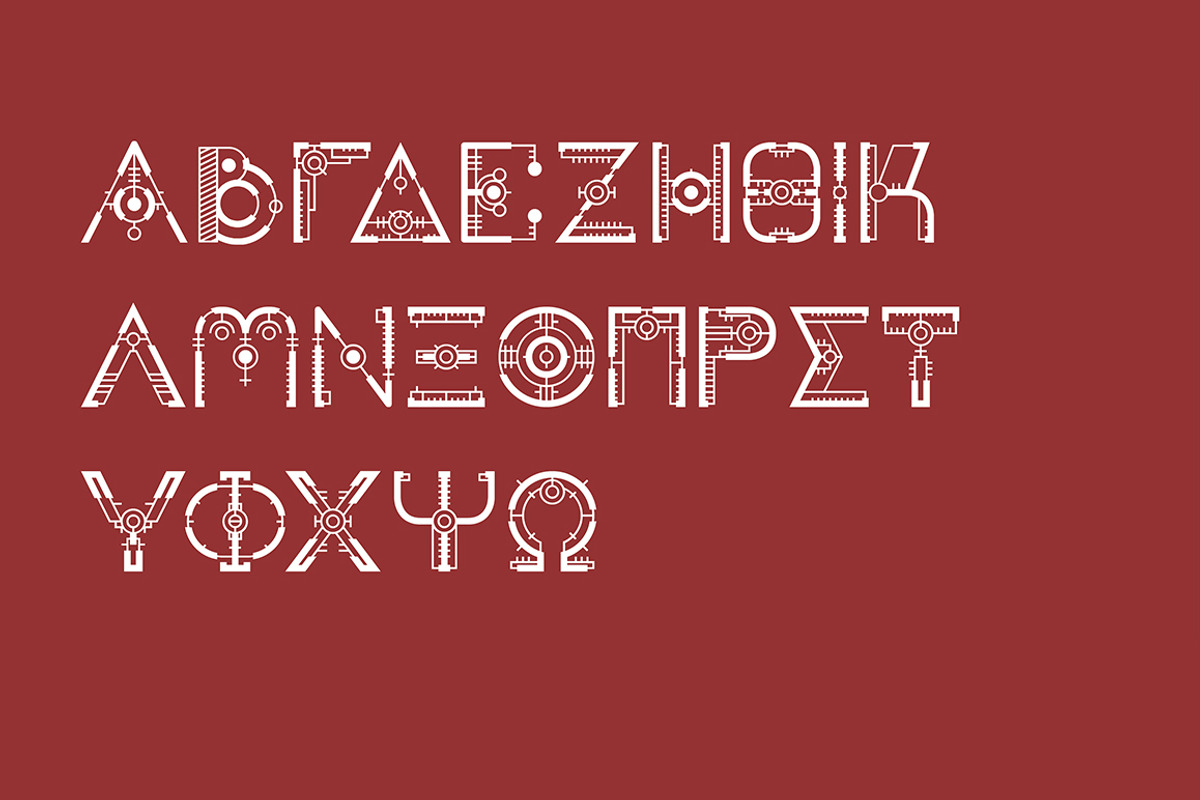 Juk02 Typeface preview 5
