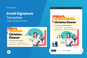 Becolora Creative - Email Signature, a Templates & Theme by SquidPixey (Thumbnail 1 of 4)