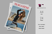 Lifestyle Magazine Template, a Magazine Template by xtratimebd (Thumbnail 1 of 4)