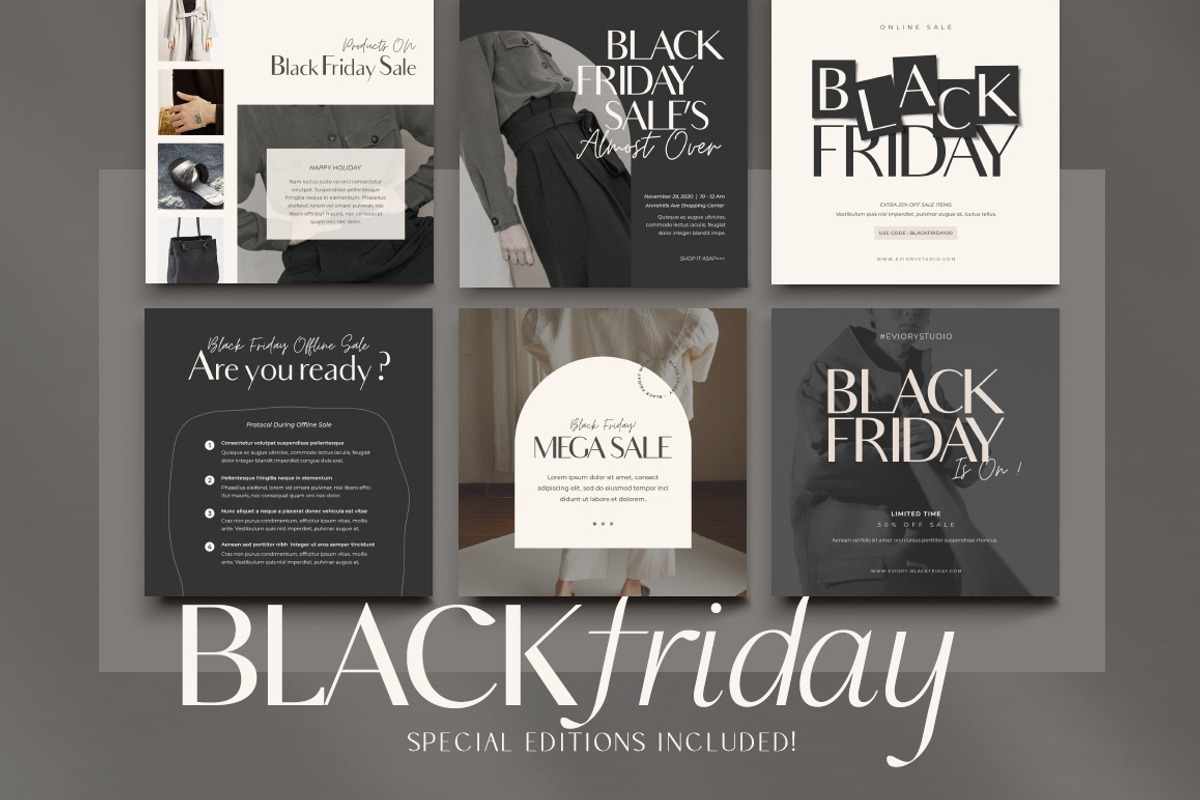 Instagram Shop Engagement | CANVA PS, a Social Media Template by Eviory (Photo 16 of 19)