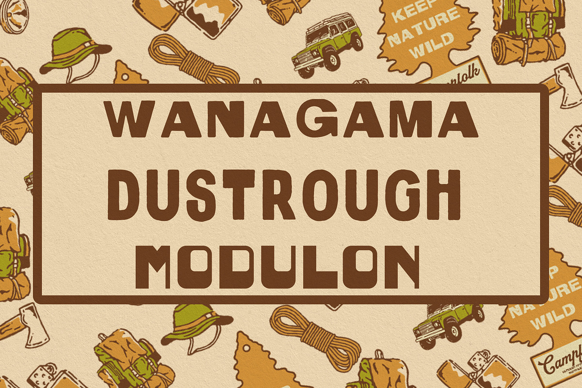 40 Outdoor Illustrations + Font use, an Object Illustration by Southerntown (Photo 3 of 10)