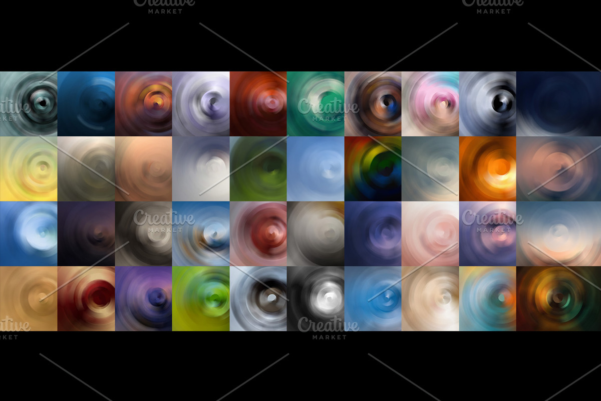 (SALE) 40 Radial Backgrounds preview 5