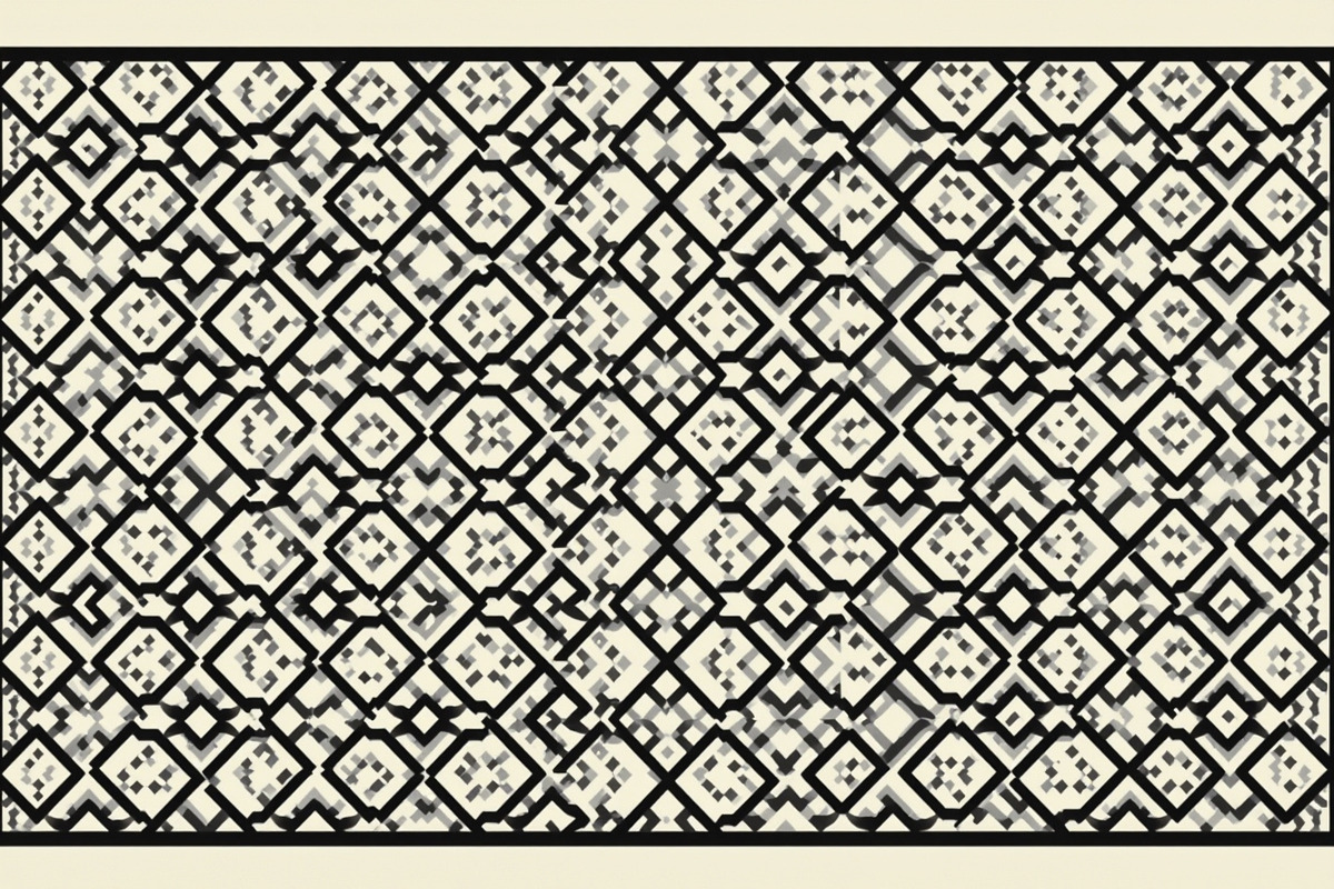 Black Laser Cut Panel Designs, an Illustration by Creativeshirt (Photo 6 of 9)