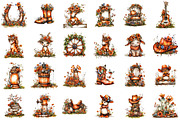 Whimsical Western Spring Clipart, an Illustration by designcity5 (Thumbnail 2 of 5)