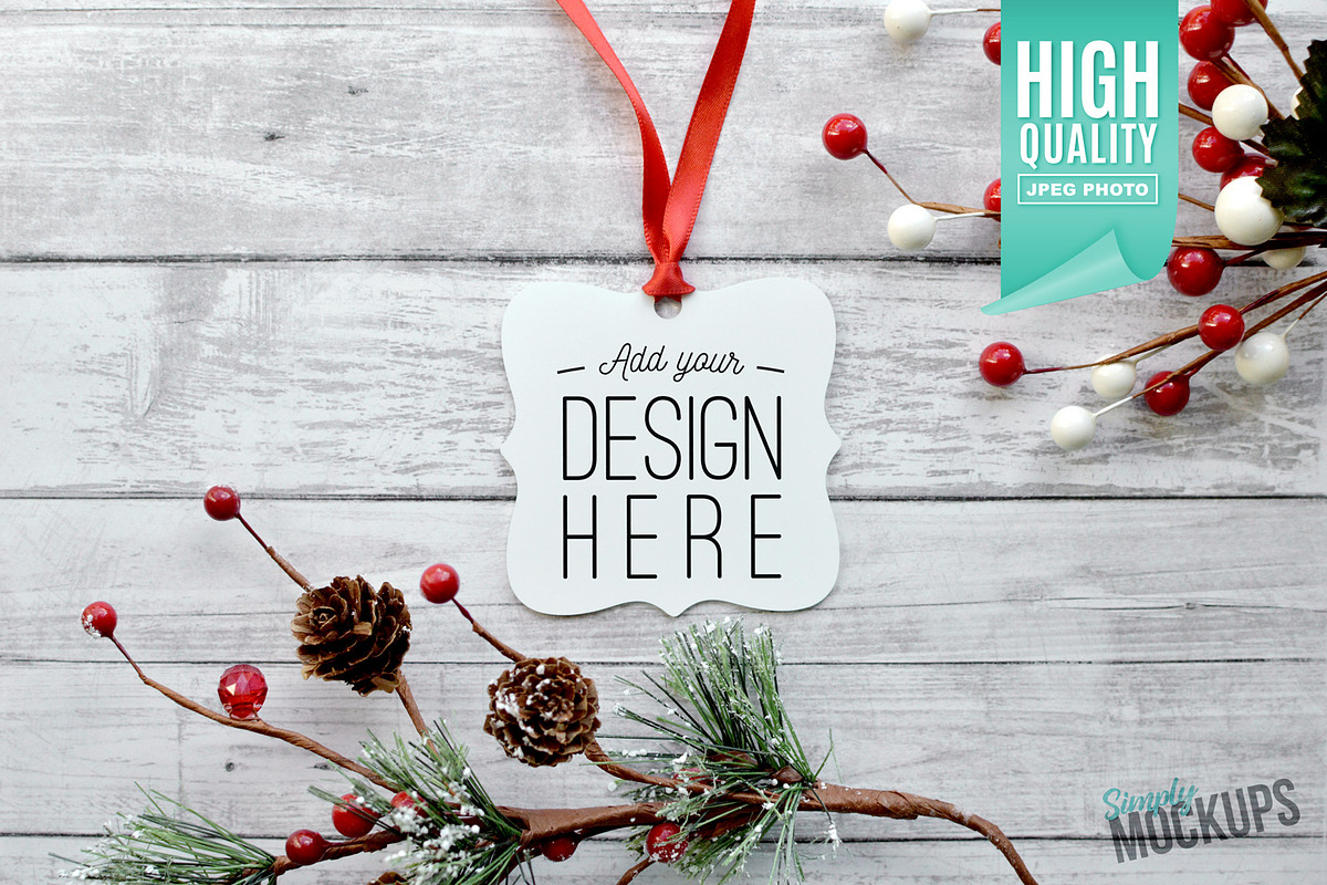 Prague Ornament Mockup - 1 Sided, a Product Mockup by Simply Mockups (Photo 1 of 2)