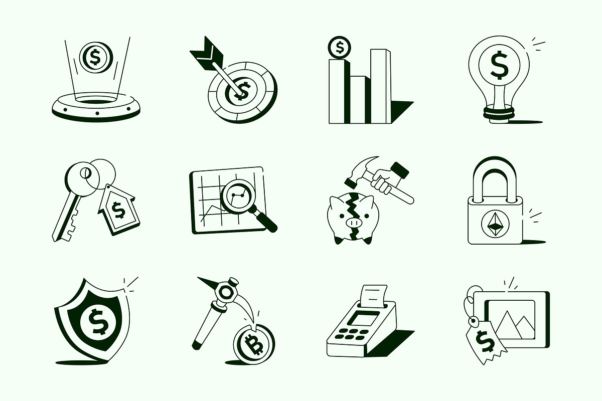 Animated Money Drawing, a Solid Icon by Vectors Market (Photo 4 of 5)