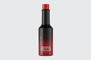 Souce Bottle Mockup