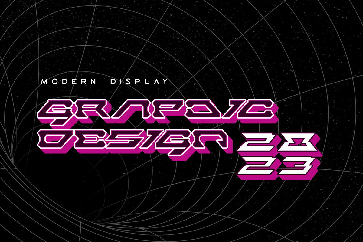 Warriors Font | Bold Y2k Font, a Sans Serif Font by WhymoreArt (Photo 2 of 10)