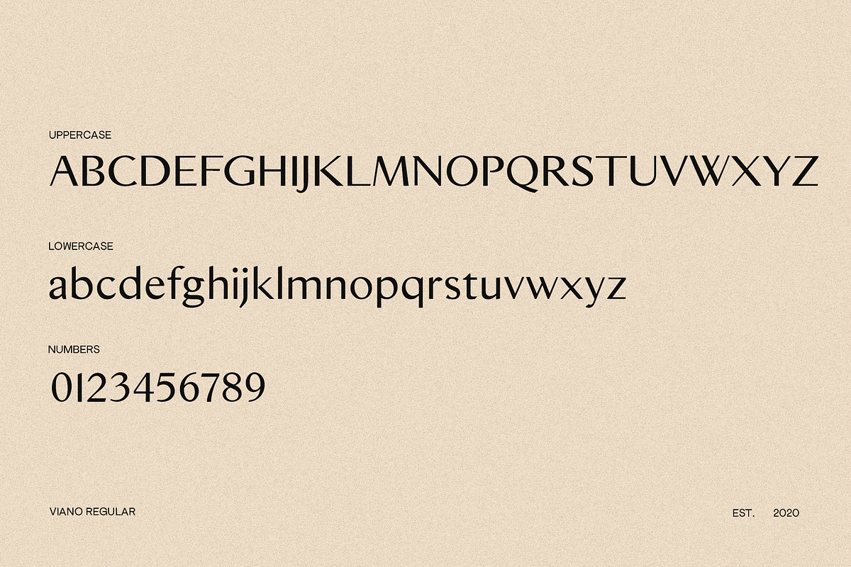 Viano Regular & Outline, a Sans Serif Font by ALunadoki Design (Photo 3 of 8)
