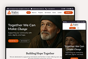 Homeless Shelter / Volunteer Website, a Wix Template by Kitteeh (Thumbnail 4 of 12)