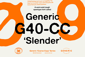 Generic G40-CC 'Slender'