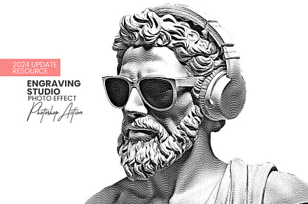 Engraving Studio, an Action Add-On by MRI STUDIO