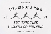 Rovey Blur, a Serif Font by Craft Supply Co. (Thumbnail 4 of 8)