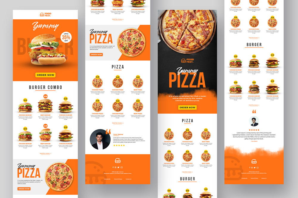 Food Email Newsletter