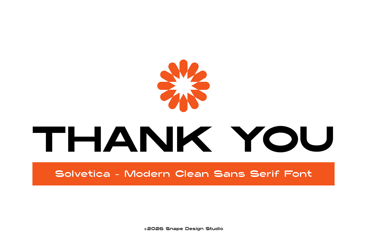 Solvetica – Modern Clean Sans Serif, a Sans Serif Font by Snape Design Studio (Photo 12 of 12)
