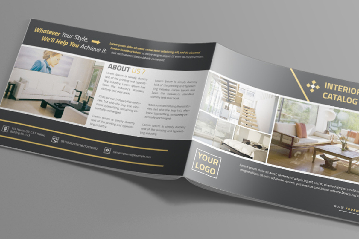 Interior Catalog, a Brochure Template by Creative designer