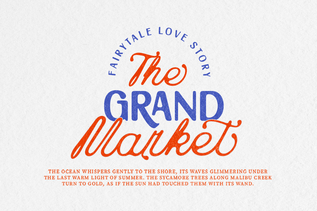 Esteta Script - Font Duo, a Script Font by Letter Fresh (Photo 5 of 11)