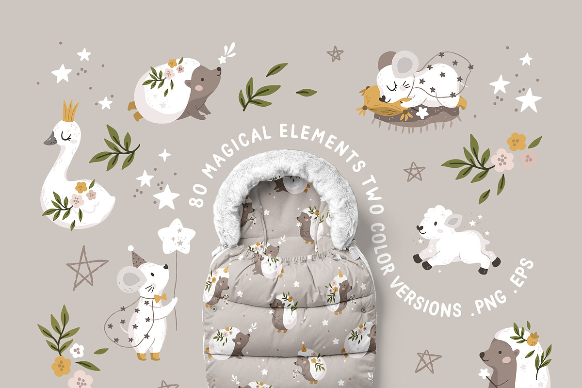 Magical baby animals, an Animal Illustration by tatiletters (Photo 3 of 11)
