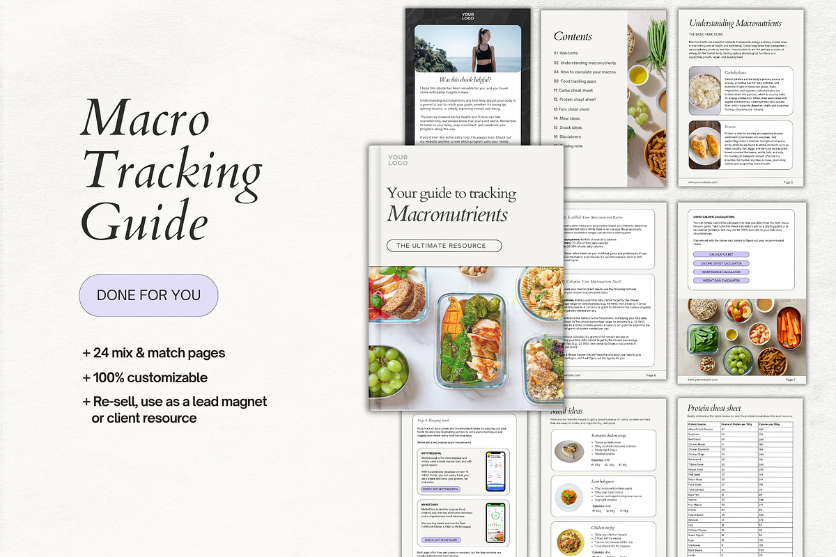 Fitness Wellness Marketing Pack, a Marketing Template by Motion Studio (Photo 5 of 10)
