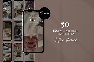 50 Coffee Instagram Reel Templates