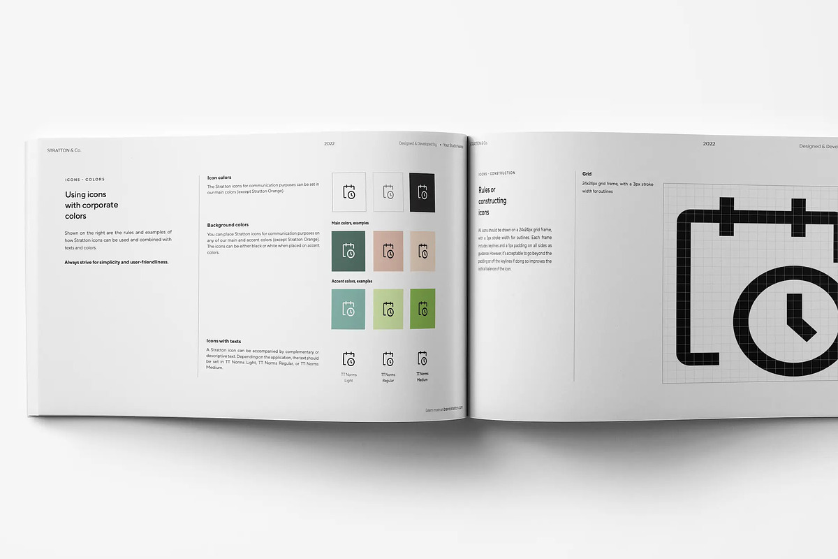 73-Page Brand Style Guidelines, a Presentation Template by Smotrow Related (Photo 11 of 19)