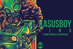 Kasusboy King Illustration