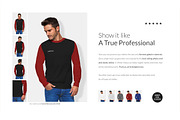 Men Sweatshirt Mockups Set FREE DEMO, a Books & Magazine Mockup by Apparel_Mockups (Thumbnail 8 of 24)