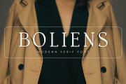 Boliens Modern Serif, a Serif Font by Almeera Std (Thumbnail 1 of 6)