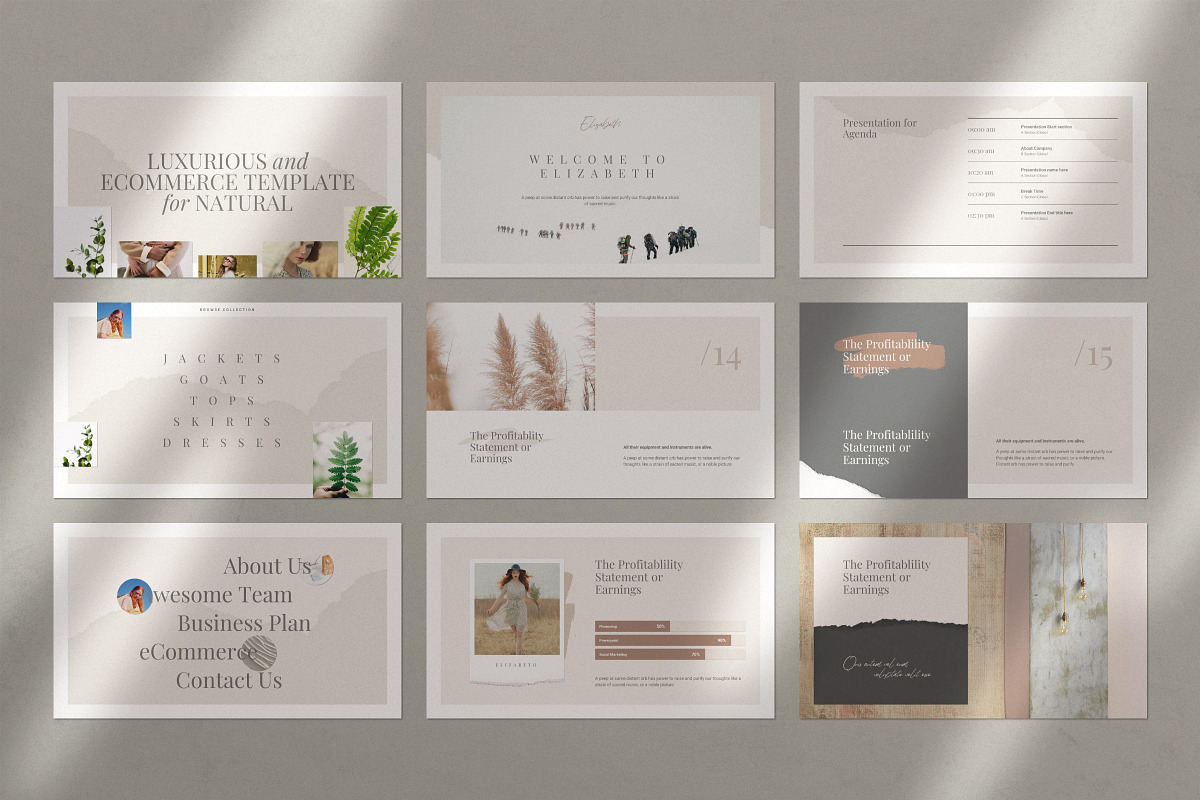 Elizabeth Keynote Template, a Presentation Template by TemplateZuu (Photo 5 of 16)