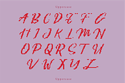 Vostriya | A Embroidery Script Font, a Handwritten Font by Berdansabersama (Thumbnail 2 of 9)