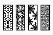 Abstract Vector Panels for Laser Cut, an Illustration by hafijul (Thumbnail 7 of 9)