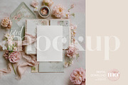 Vintage Elegant Greeting Card Mockup, a Product Mockup by MoMockups (Thumbnail 4 of 5)