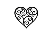 Ornate Heart Vector Bundle, an Illustration by Designs_River (Thumbnail 40 of 51)