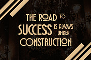 Delauney - Art Deco Font, a Serif Font by Arterfak Project (Thumbnail 5 of 13)