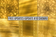 Gold Foil Textures, Gold Backgrounds, a Texture Graphic by Paper Element (Thumbnail 49 of 66)