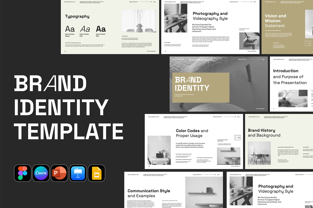 XIA | Brand Identity Template, a Presentation Template by Spesifikstd (Photo 1 of 11)