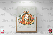 Patchwork Pumpkin with Florals, a Graphic by Moss Rose (Thumbnail 2 of 3)