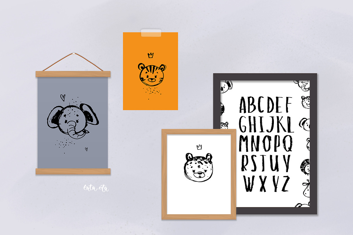 Baby animals, an Animal Illustration by tata_ota (Photo 15 of 18)