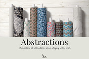 Abstract seamless patterns, a Graphic by PixelPencil (Thumbnail 2 of 10)