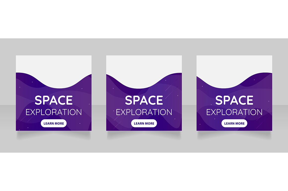 Spaceship launching campaign banner, a Brochure Template by IMG Visuals