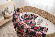 Seamless Dark Vintage Roses, a Pattern Graphic by texvogue (Thumbnail 7 of 13)