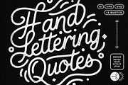 Hand-Lettering Quotes + Bonus Effect, an Object Graphic by pixelbuddha.net (Thumbnail 1 of 6)