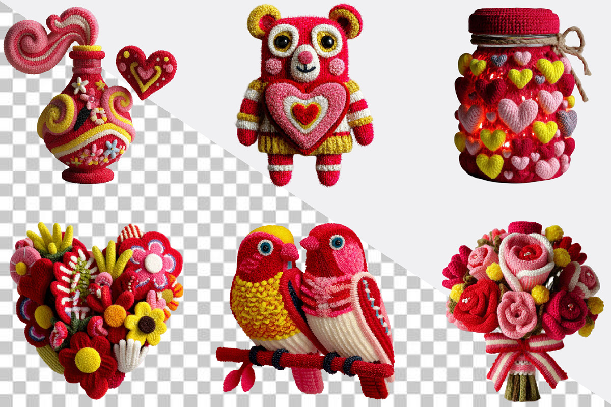 Valentine's Clipart Bundle., an Illustration by SVGArt (Photo 2 of 8)
