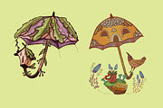 Cozy Garden Tales Clipart, a Seasonal Illustration by FaliushViktoriaArtist (Thumbnail 8 of 16)