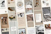 Earthy Organic Instagram Templates, a Social Media Template by Saela Studio (Thumbnail 4 of 5)