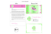 Pink and Green Brand Kit Canva, a Branding & Logo Template by CopertiniStudio (Thumbnail 7 of 8)