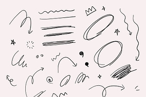 256 Daily Doodles And Scribbles